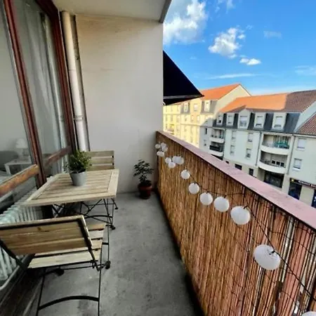 Lumineux Studio 30m2 / Balcon / Proche Gare Et Apartmán